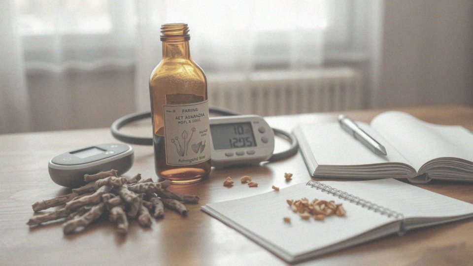 Dlaczego ashwagandha nie powinna być stosowana z lekami na nadciśnienie?