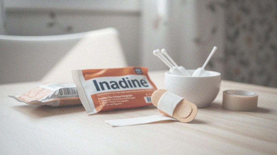 Jak często należy zmieniać opatrunek Inadine?