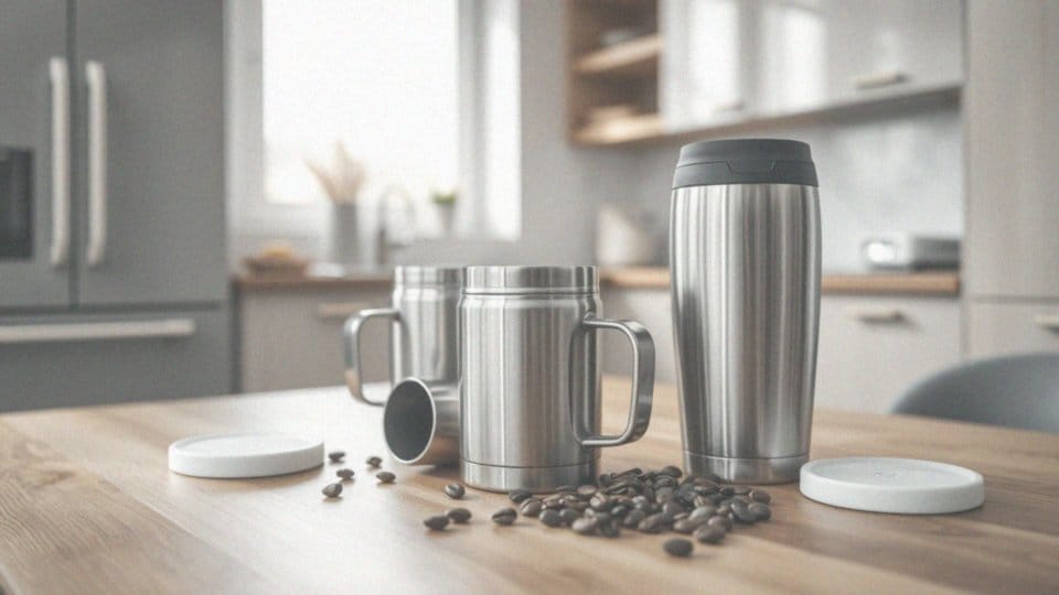 Jakie materiały są używane do produkcji kubków termicznych?
