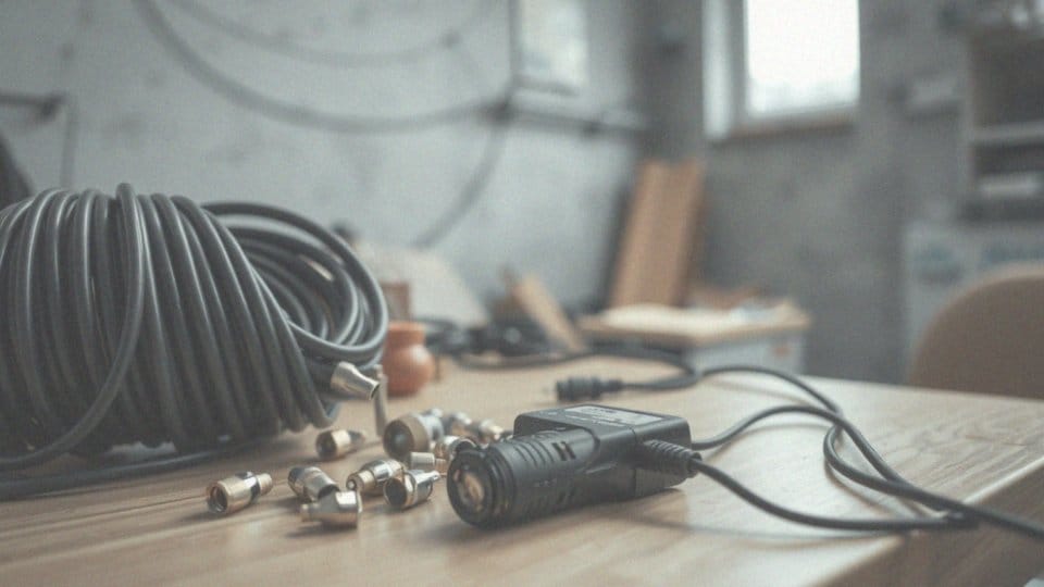 Jakie akcesoria są wymagane do instalacji wzmacniacza antenowego?