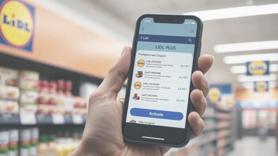 Jak aktywować kupony w aplikacji Lidl Plus?