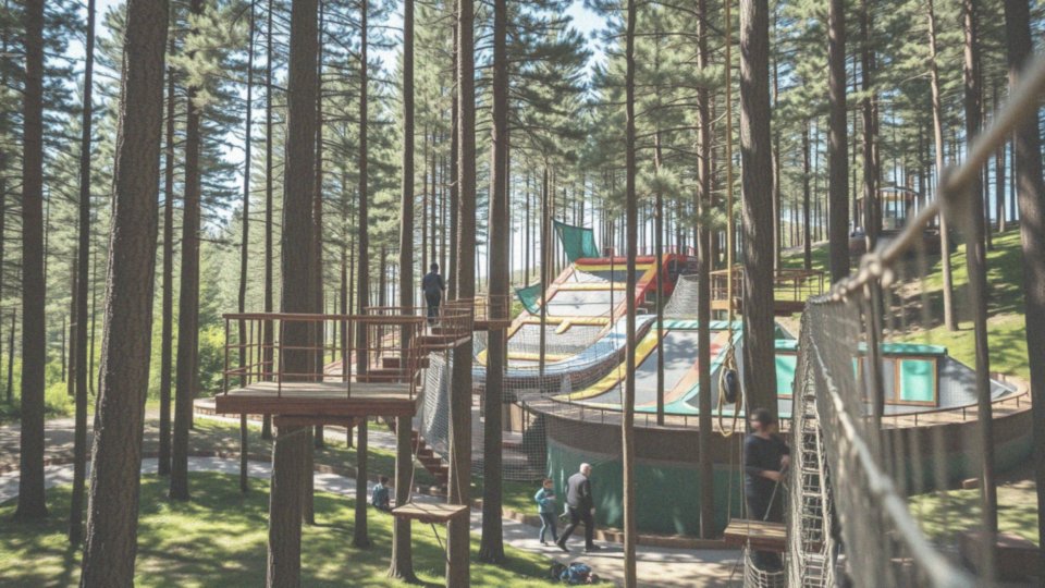 Jakie aktywności oferują parki trampolin i parki linowe w regionie?