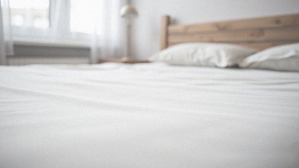 Jak powinno być ułożone prześcieradło na łóżku kontynentalnym?