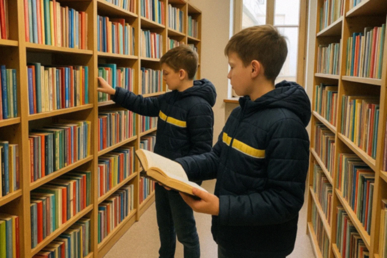 Walentynkowe spotkanie z przedszkolakami w Węgrzcach